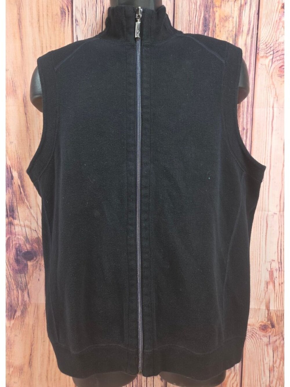 Tommy Bahama Mens Reversible Full-Zip Vest Large